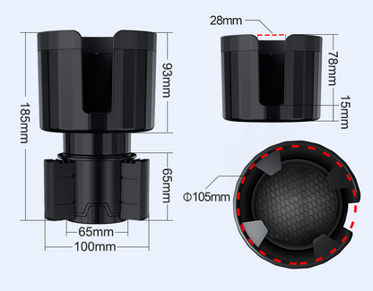 Car Cup Holder Expander – Enlarged & Stable Drink Holder