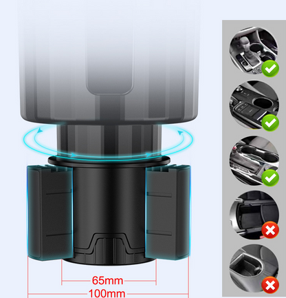 Car Cup Holder Expander – Enlarged & Stable Drink Holder